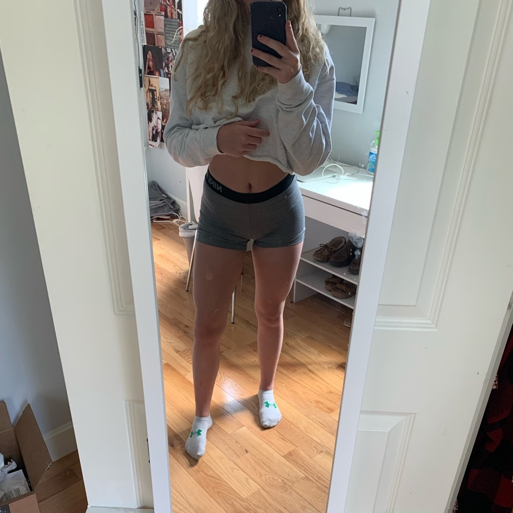 Grey Nike Pro Spandex